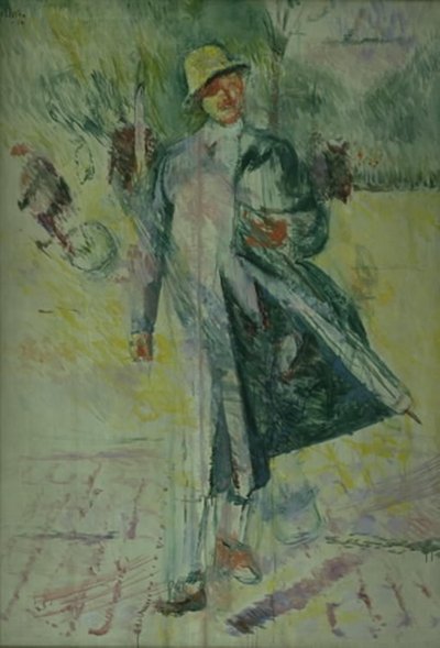 Selbstporträt von Ludvig Karsten
