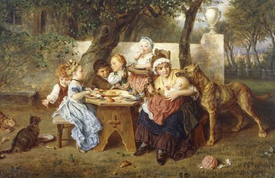 Die Geburtstagsfeier von Ludwig Knaus
