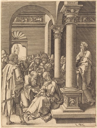 Die Anbetung der Könige von Ludwig Krug