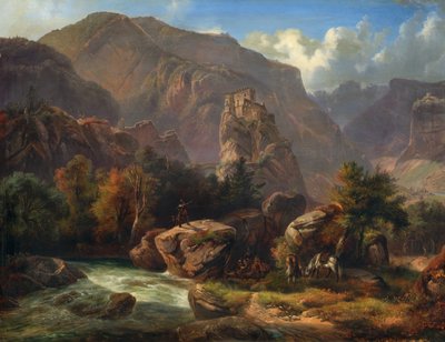 Schloss Salurn in Südtirol von Ludwig Neelmeyer
