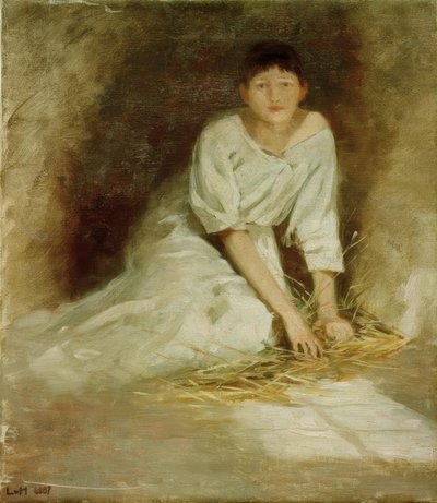 Gretchen im Kerker von Ludwig von Hofmann