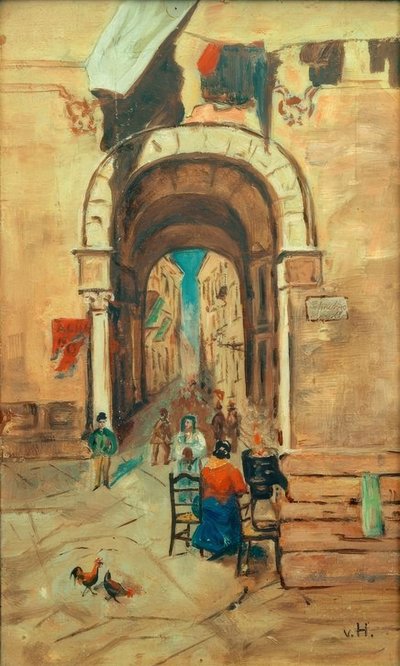 Neapel – Gelegenheitsstück von Ludwig von Hofmann