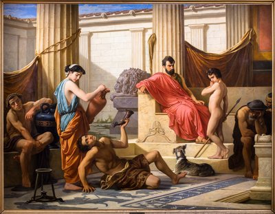 Erziehung in Sparta von Luigi Mussini
