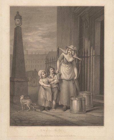 Milch unter Mägden von Luigi Schiavonetti