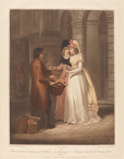 Süße China-Orangen von Luigi Schiavonetti after Francis Wheatley
