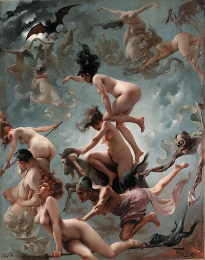 Die Vision von Faust von Luis Riccardo Falero