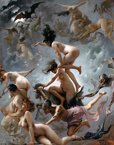 Die Vision von Faust von Luis Riccardo Falero