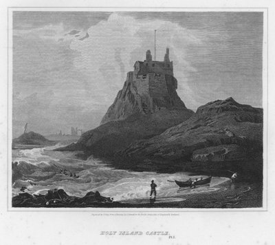 Holy Island Castle von Luke (after) Clennell