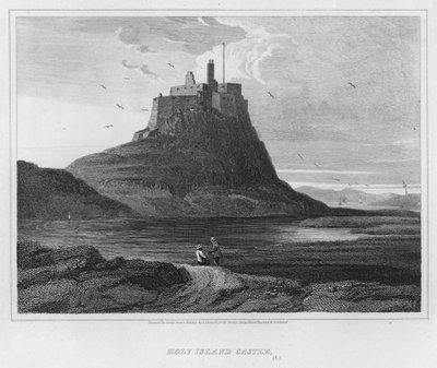 Holy Island Castle von Luke (after) Clennell