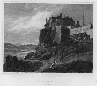 Stirling Castle, Stirlingshire (Gravur) von Luke (after) Clennell