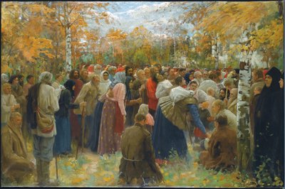 Zu den heiligen Stätten von Lukjan Vasilievich Popov
