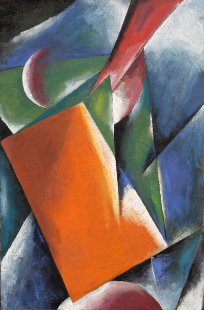 Architektonische Malerei, 1917 von Lyubov Sergeevna Popova