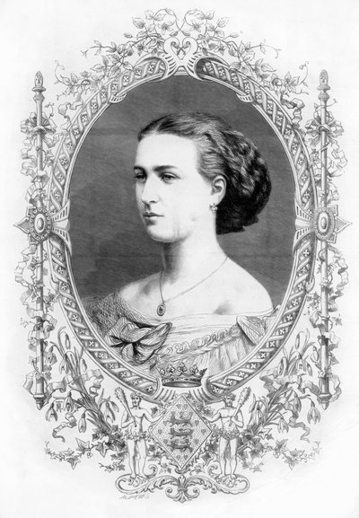 Prinzessin Alexandra 1844-1925, 1862 von M. Jackson