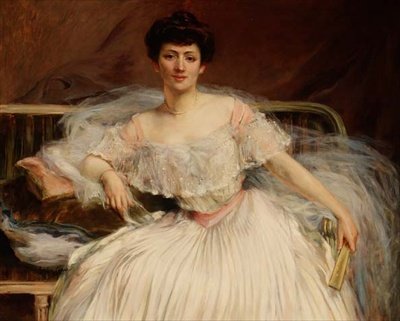 Porträt einer Dame von Madeleine Carpentier