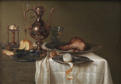 Stillleben. Frühstücksstück von Maerten Boelema de Stomme