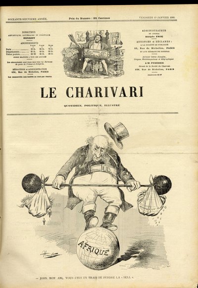 Titelblatt von Le Charivari von Henri Maigrot