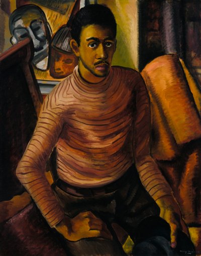 Selbstporträt, 1934 von Malvin Gray Johnson