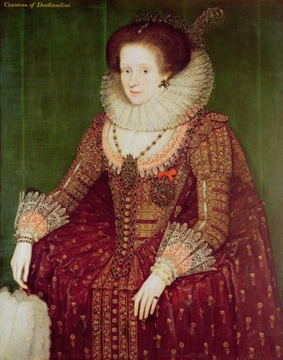 Margaret Hay, Gräfin von Dunfermline von Marcus Gheeraerts