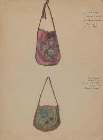 Perlenbeutel von Margaret Knapp