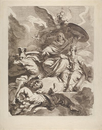 Der Genius von Franklin, 1778 von Marguerite Gerard