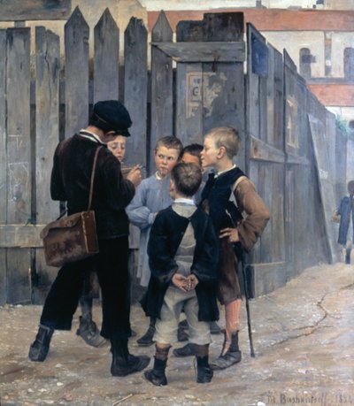 Das Treffen, 1884 von Maria Konstantinowka Bashkirtseff