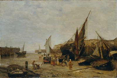 Der Hafen von Dieppe von Maria von Parmentier