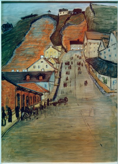 Der grüne Berg von Marianne von Werefkin