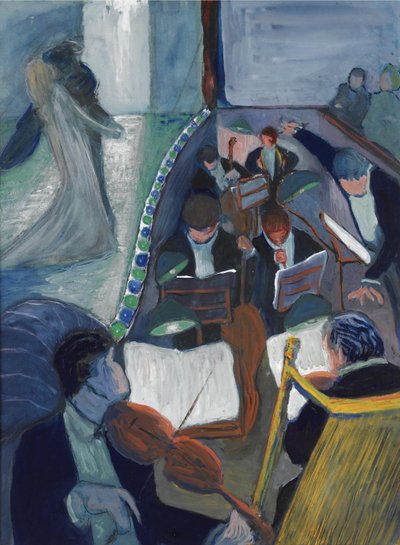 Im Theater I von Marianne von Werefkin