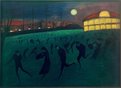 Schlittschuhläufer von Marianne von Werefkin
