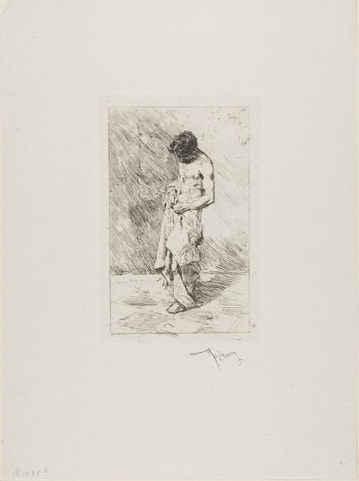 Der schmutzige Mann von Mariano Fortuny y Marsal