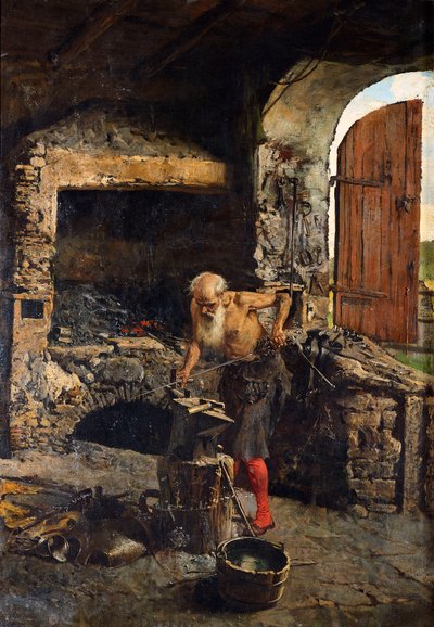 Schmied von Mariano José María Bernardo Fortuny y Carbó