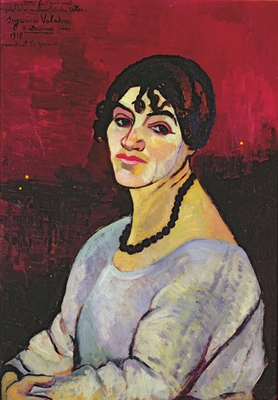 Selbstporträt, 1918 von Marie Clementine (Suzanne) Valadon