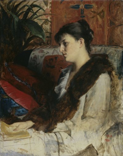 Die Schwägerin des Künstlers von Marie Constantine Bashkirtseff