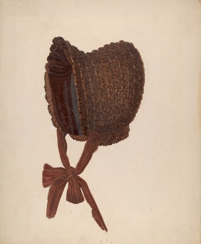 Damenhaube, 1935-1942 von Marie Famularo