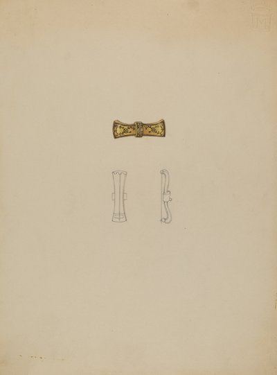 Brosche, ca. 1936 von Marie Mitchell