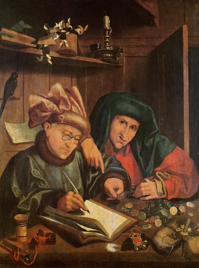 Die Geldverleiher von Marinus van Roejmerswaelen
