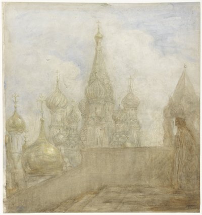Die St. Basiliuskathedrale in Moskau von Marius Bauer