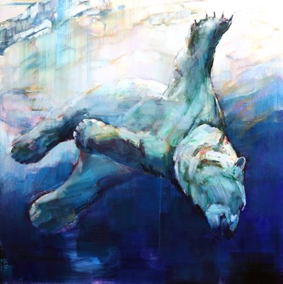 Bogen des Tauchers, 2016 von Mark Adlington
