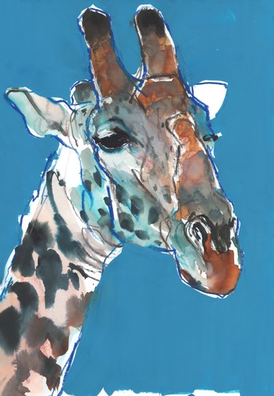 Bulle Masai Giraffe, 2018 von Mark Adlington