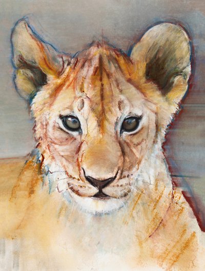 Wilder Junges, Masai Mara, 2019 von Mark Adlington