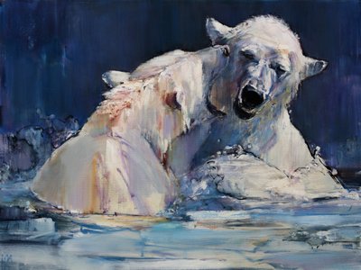 Eisspiel, 2016 von Mark Adlington