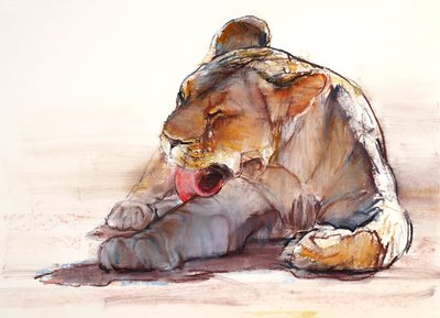Zungenbad, 2019 von Mark Adlington