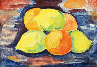 Fruchtstillleben von Marsden Hartley