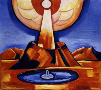 Yliaster Paracelsus, 1932 von Marsden Hartley