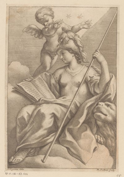 Personifikation von Venedig von Martial Desbois