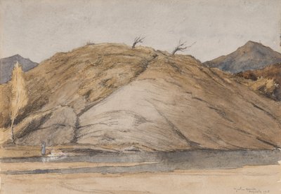 Die Ufer der Scrivia, Arquata, Italien von Martin Hardie