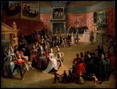 Der Hochzeitsball, 1604 von Martin Pepyn