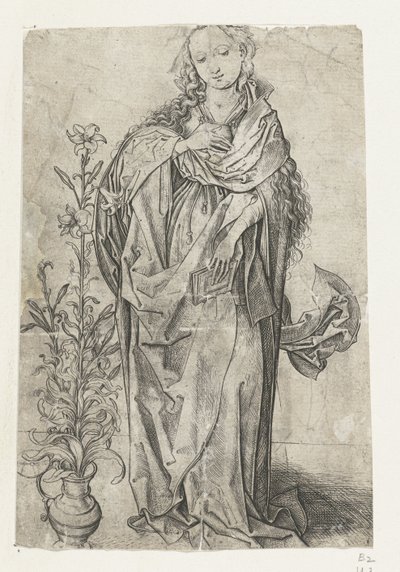 Die Jungfrau Maria von Martin Schongauer