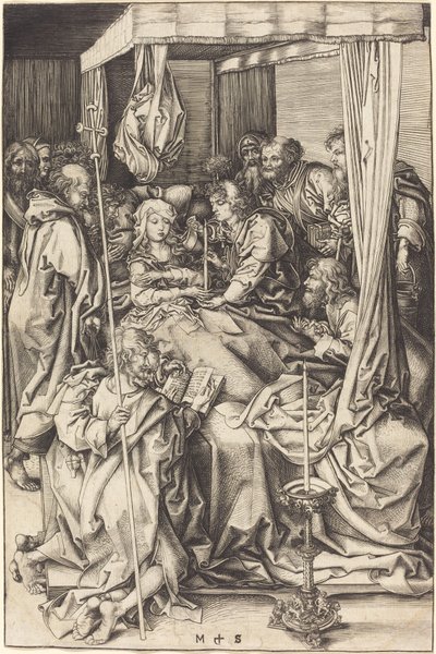 Tod der Jungfrau von Martin Schongauer