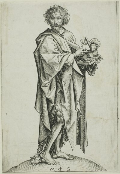 Johannes der Täufer von Martin Schongauer